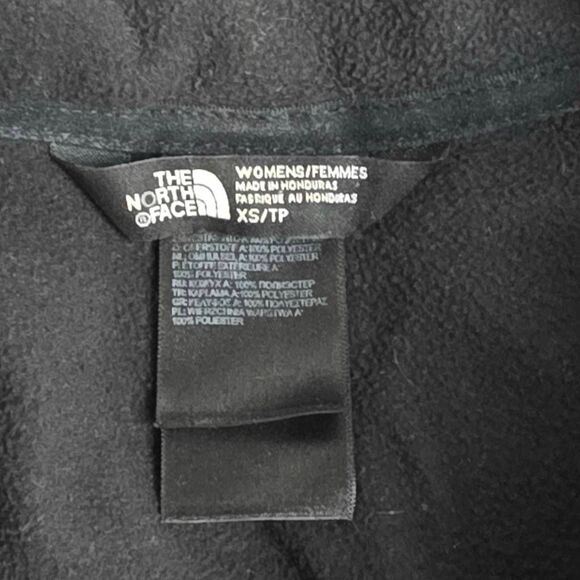 The North Face Black Quarter Zip Fleece Pullover XS - Picture 4 of 5